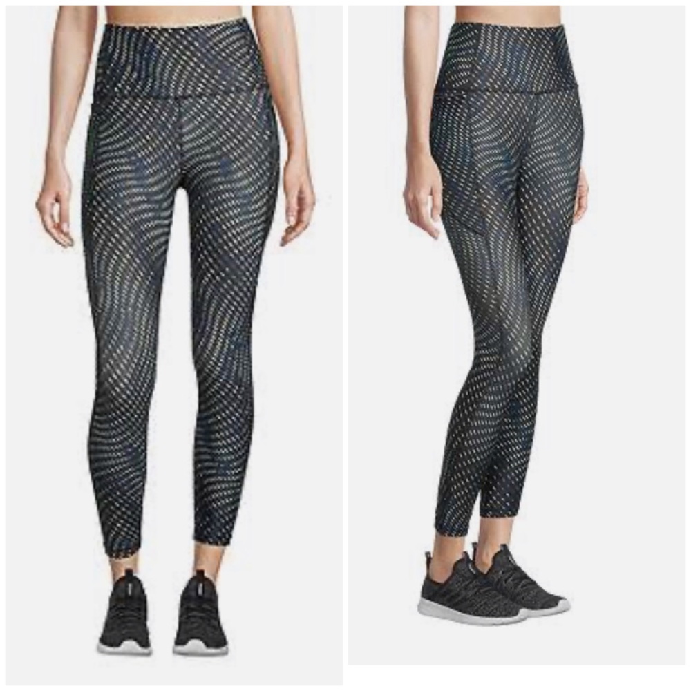 Womens High Rise Quick Dry 7/8 Ankle Leggings